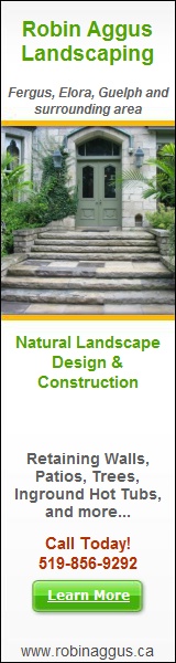 Robin Aggus - Landscape Design Architect Fergus, Elora, Guelph