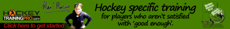 Hockey specific training for players who aren't satisfied with 'good enough' - Click here to get started