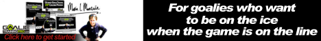 For goalies who want to be on the ice when the game is on the line - Click here to get started