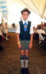 Boy at Oktoberfest
