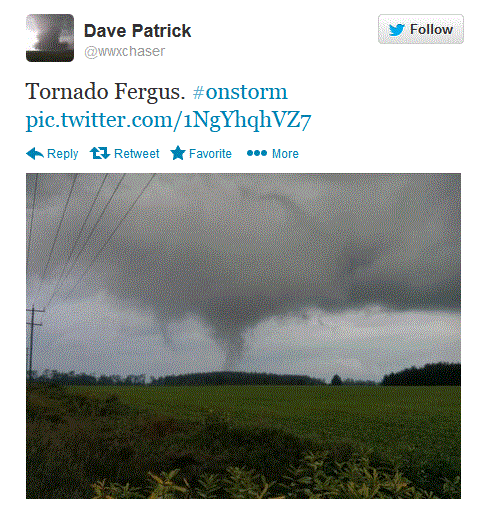 Stormchase Dave on Twitter